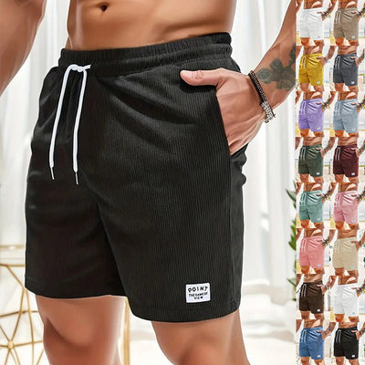 Einfache Herren Shorts Cord - Inkognito